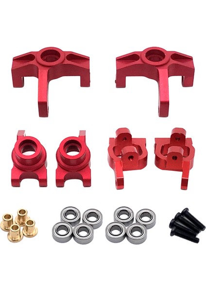 Wltoys Direksiyon Hub Taşıyıcı Kitleri 144010 144001 144002 112 114 Rc Araba Kırmızı (Yurt Dışından) modelleri