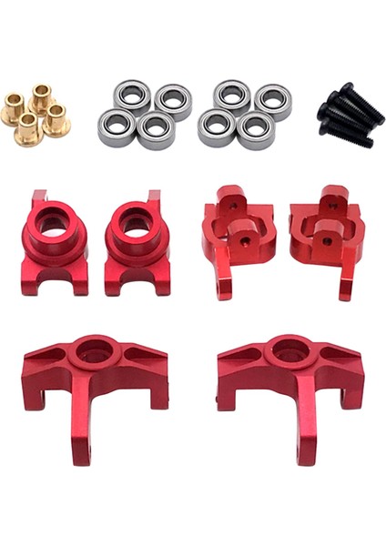 Wltoys Direksiyon Hub Taşıyıcı Kitleri 144010 144001 144002 112 114 Rc Araba Kırmızı (Yurt Dışından) indirimleri