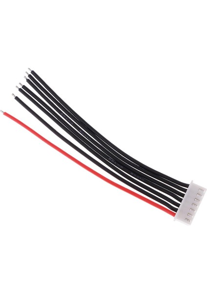 10 Jst Xh Konektör Adaptör Fişi 2-6s B6 Dengeleme Şarj Cihazı Silikon Kablosu (Yurt Dışından)