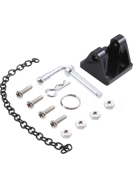 110 Rc Eksenel SCX10 Tf2 RC4WD Rc Rock Trawler Tow Hooks Römork Zincirleri (Yurt Dışından)