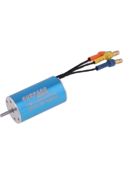 2040 3900KV Sensörsüz Fırçasız Motor 4 Kutuplu 16T Araba (Yurt Dışından)