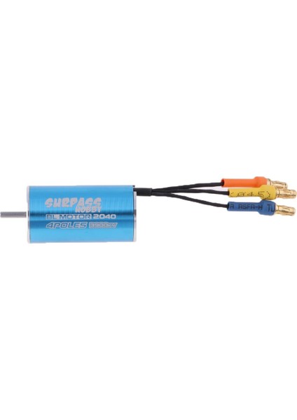 2040 3900KV Sensörsüz Fırçasız Motor 4 Kutuplu 16T Araba (Yurt Dışından)
