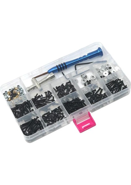 Metal Rc Vida Kiti Onarım Vidaları Wpl Ölçeği Için Set Rc Parçalar Accs (Yurt Dışından)