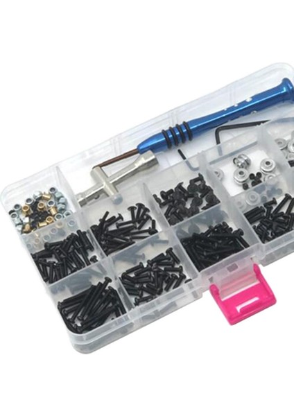Metal Rc Vida Kiti Onarım Vidaları Wpl Ölçeği Için Set Rc Parçalar Accs (Yurt Dışından)