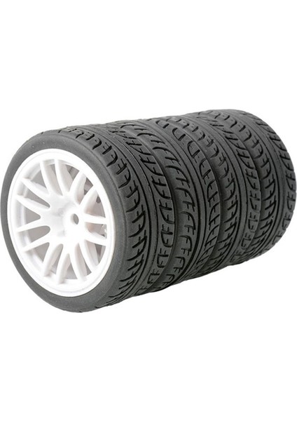 Rc Araba Lastikleri 1/16 1/12 1/14 Araba Parçaları Araçlar Model Wltoys White Için Değiştirme (Yurt Dışından)