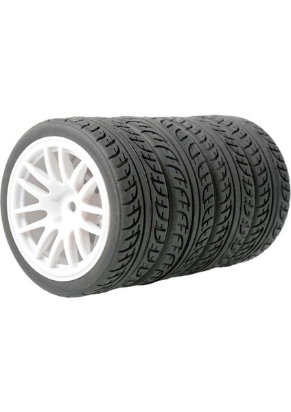 Rc Araba Lastikleri 1/16 1/12 1/14 Araba Parçaları Araçlar Model Wltoys White Için Değiştirme (Yurt Dışından)