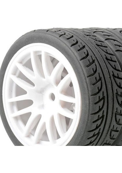 Rc Araba Lastikleri 1/16 1/12 1/14 Araba Parçaları Araçlar Model Wltoys White Için Değiştirme (Yurt Dışından)