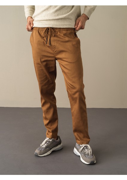 Erkek Camel Regular Fit Pantolon modelleri