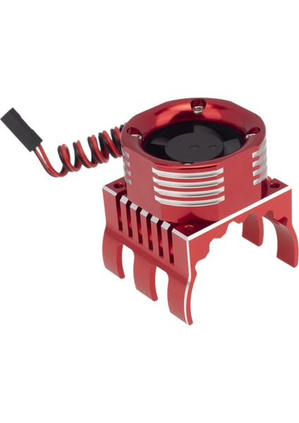 1/8 1/10 Rc Motor Soğutma Fan Modeli Buggy Kamyonlar Araçlar Dıy Modifiye Parçalar Kırmızı (Yurt Dışından)