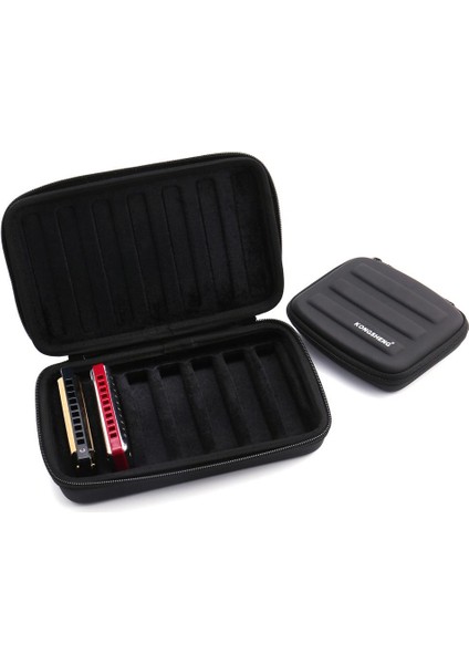 7x Harmonicas Parçaları Için 10 Delik Mızıka Saklama Torbası Tutucu Kabı (Yurt Dışından) modelleri