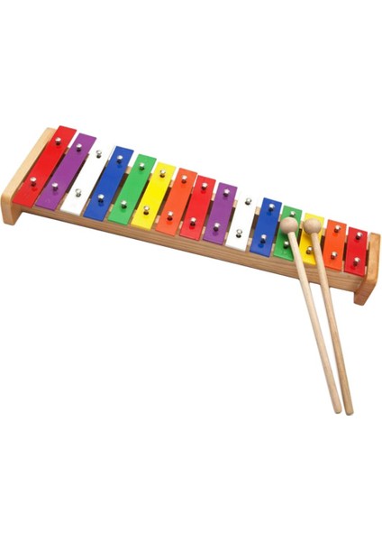 15- Ahşap Ksilofon Glockenspiel Okul Öncesi Müzik Öğrenme Oyuncakları (Yurt Dışından) indirimleri