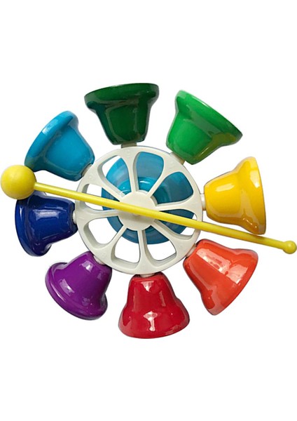 1 Set Zarif Döndür 8 Anahtar Müzik Bells (Yurt Dışından) fırsatları