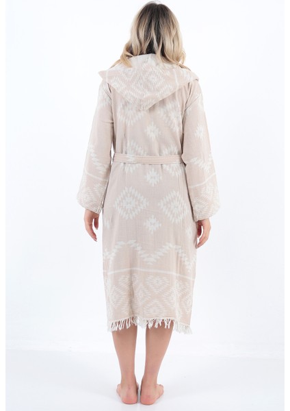 Karina Peştemal Bornoz Bej modelleri