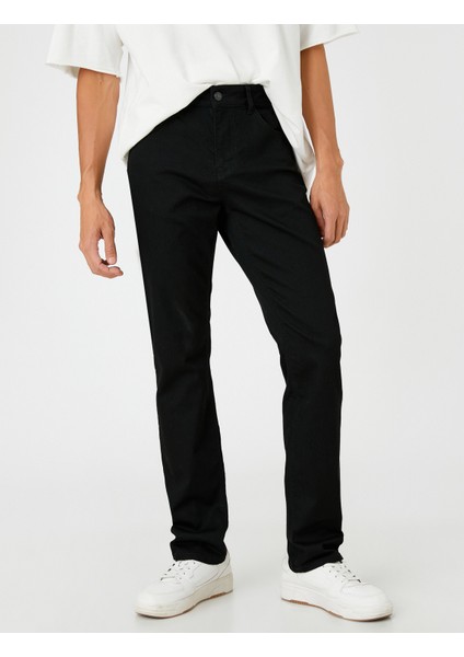 Straight Fit Kot Pantolon - Mark Jean