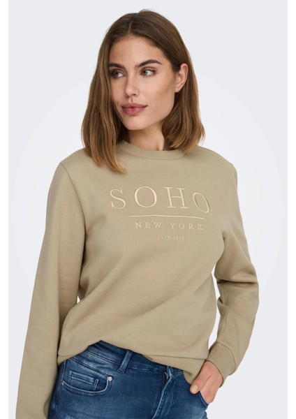 Kadın Onlfılıne L/s O-Neck Sweat