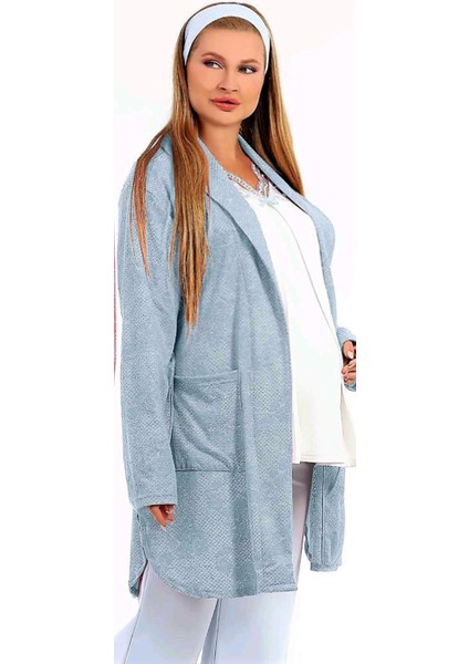 Sabahlıklı Loğusa Pijama Takımı Mavi.yeni Sezon