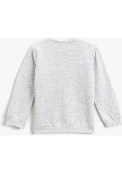 Basic Sweatshirt Uzun Kollu Bisiklet Yaka fiyatları