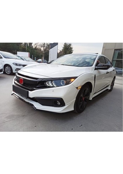 Honda Cıvıc Fc5 2019+ Makyajlı Kasa Ön Tampon Mugen Ön Ek