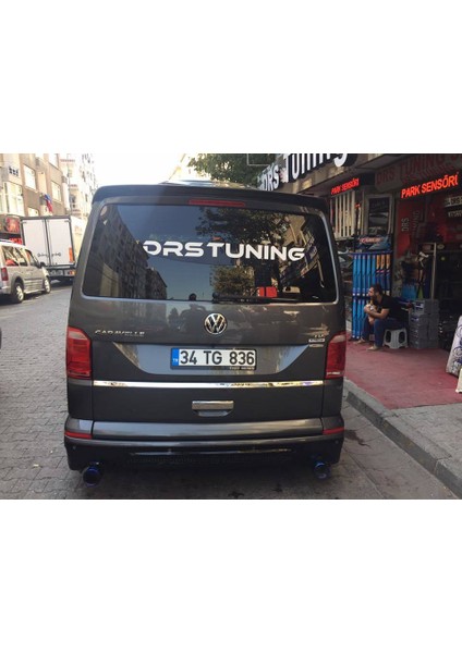 Volkswagen Volt/lt Titan Teker Arkası Alüminyum Koruma Gri 1998-2006
