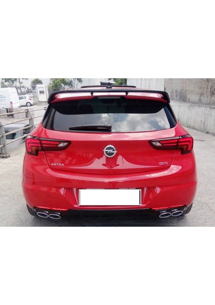 Opel Astra K Opc Spoiler-Spoyler Parlak Siyah