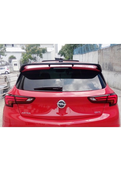 Opel Astra K Opc Spoiler-Spoyler Parlak Siyah modelleri