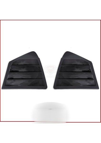 Honda Civic Kelebek Cam Rüzgarlığı 2012-2015 Abs Krom