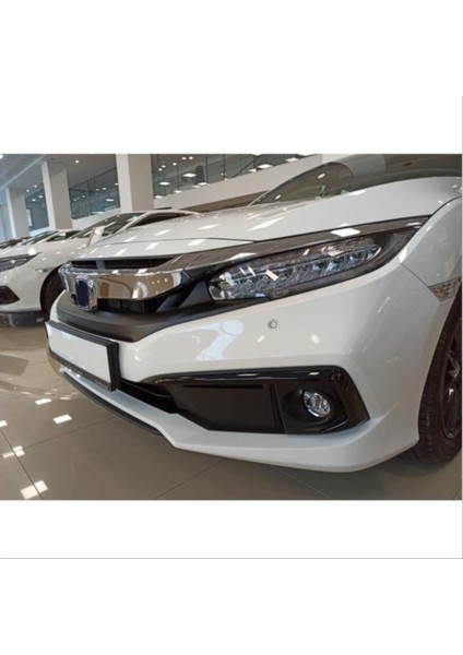 Honda Cıvıc Fc5 2019-2021 Ön Sis Kaşı Kaplaması Piano (Makyajlı Kasa) modelleri