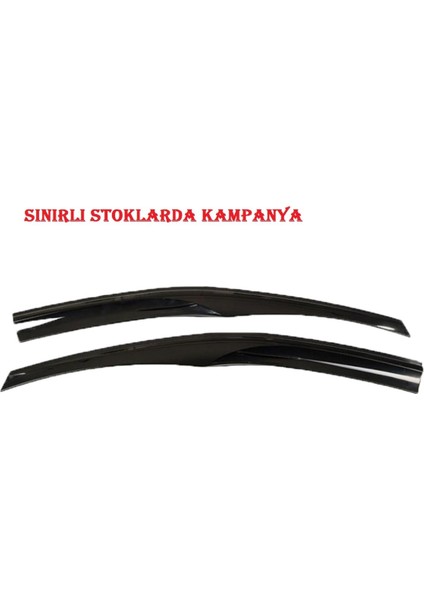Sunplex Volkswagen Caddy 2004 - 2019 Kromlu Cam Rüzgarlığı 2 Li