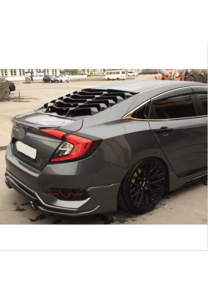 Honda Cıvıc Fc5 2016-2020 Arka Cam Kaplama (Cam Vızoru) modelleri