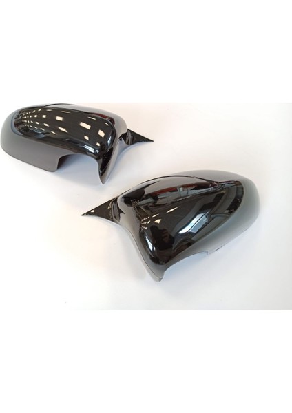 Opel Corsa E (2014-2019) Batman Yarasa Ayna Kapağı (Parlak Siyah)