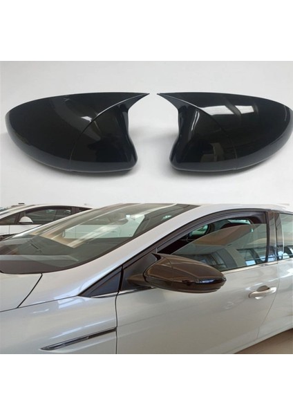 Renault Talisman 2015 Sonrası Batman Yarasa Ayna Kapağı (Piano Black)