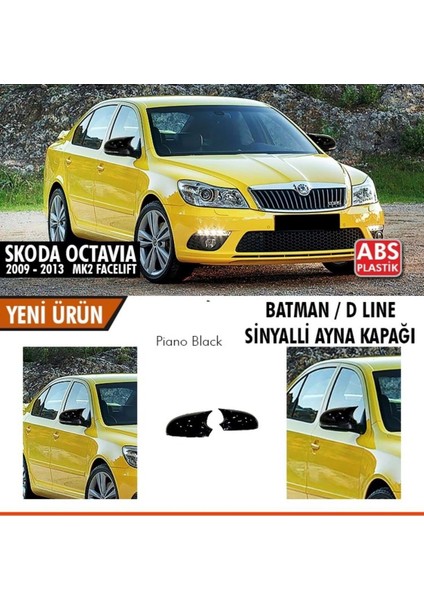 Drs Tuning Skoda Octavia Mk2 A5 Facelift Batman Ayna Kapağı 2009-2013