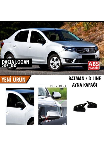 Dacia Logan 2009-2020 Batman Yarasa Ayna Kapağı