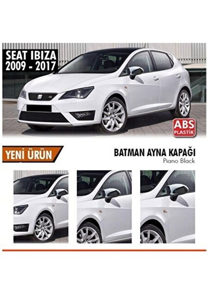 Drs Tuning Seat Ibiza Mk4 (2009-2017) Batman Yarasa Ayna Kapağı (Piano Black)