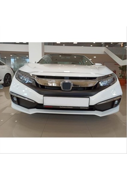 Honda Cıvıc Fc5 2019-2021 Ön Sis Kaşı Kaplaması Nikelaj (Makyajlı Kasa) fiyatları