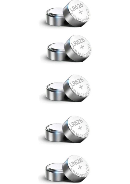 1 Kart 10 Adet - Ag4 LR66 377 L626 AG4/LR626H/377A Ag4, LR626, LR66, 177/376/377, SR626, SR626SW Düğme Pil 10LU Paket Alkaline Düğme Pil 10 Adet - Ag4