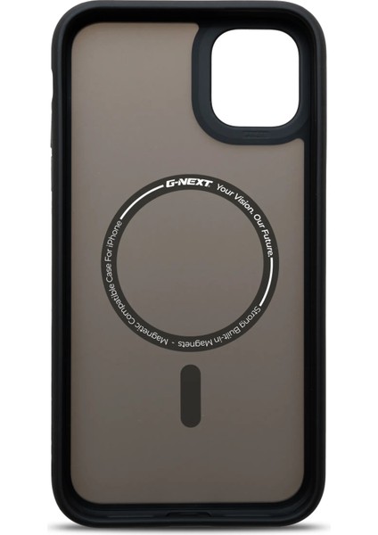 Apple iPhone 11 Magsafe BOLD Anti-Shock Kılıf - Siyah modelleri
