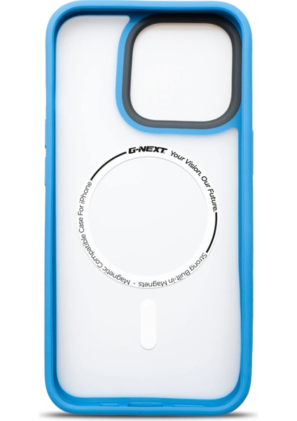 Apple iPhone 13 Pro Magsafe BOLD Anti-Shock Kılıf - Mavi modelleri