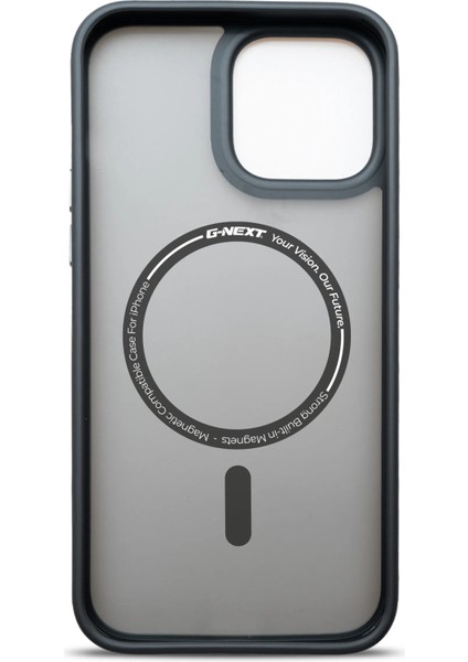 Apple iPhone 13 Pro Max Magsafe BOLD Anti-Shock Kılıf - Siyah