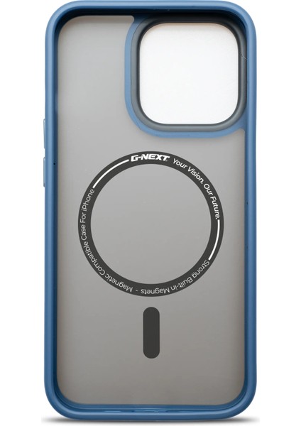 Apple iPhone 13 Pro Max Magsafe BOLD Anti-Shock Kılıf - Lacivert modelleri