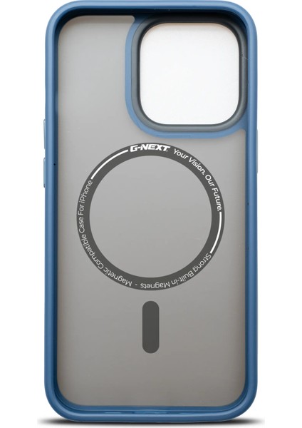 Apple iPhone 13 Pro Magsafe BOLD Anti-Shock Kılıf - Lacivert