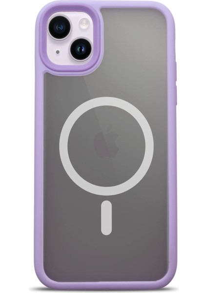 Apple iPhone 14 Plus Magsafe BOLD Anti-Shock Kılıf - Lila