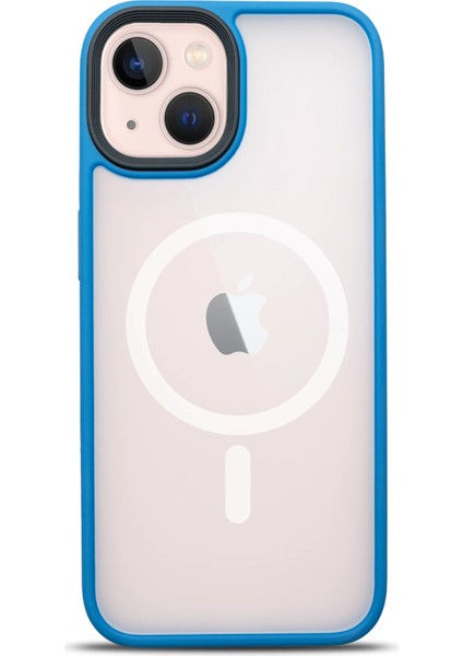 Apple iPhone 14 Plus Magsafe BOLD Anti-Shock Kılıf - Mavi