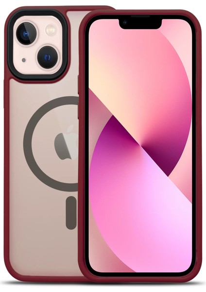Apple iPhone 14 Plus Magsafe BOLD Anti-Shock Kılıf - Wine fiyatları