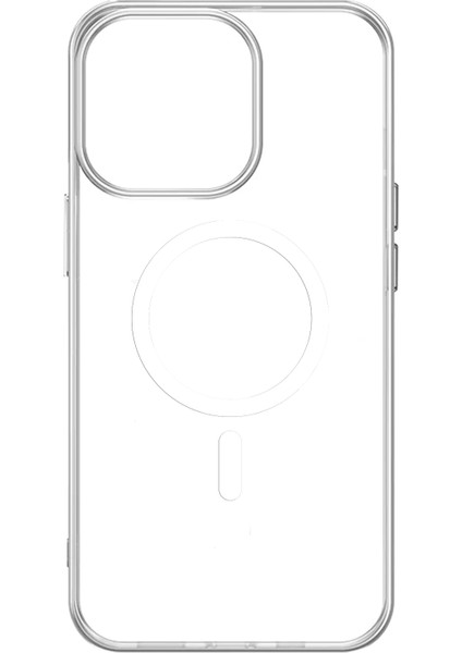 Apple iPhone 14 Pro Max Uyumlu PC Sert Kristal Şeffaf Kılıf