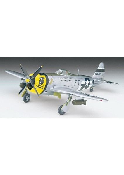 A8 00138 1/72 P-47D Thunderbolt Savaş Uçağı Demonte Plastik Maketi