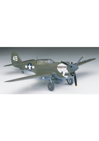 A9 00139 1/72 P-40N Warhawk Savaş Uçağı Demonte Plastik Maketi