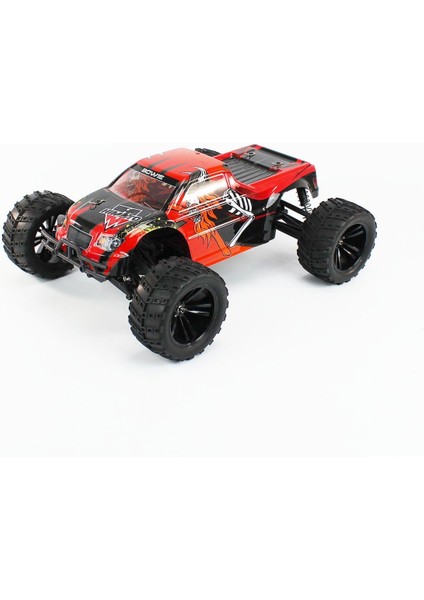 E10MT Bowie Kumandalı Fırçalı Motorlu Arazi Aracı Monster Truck 1/10 Ölçek 4 Çeker