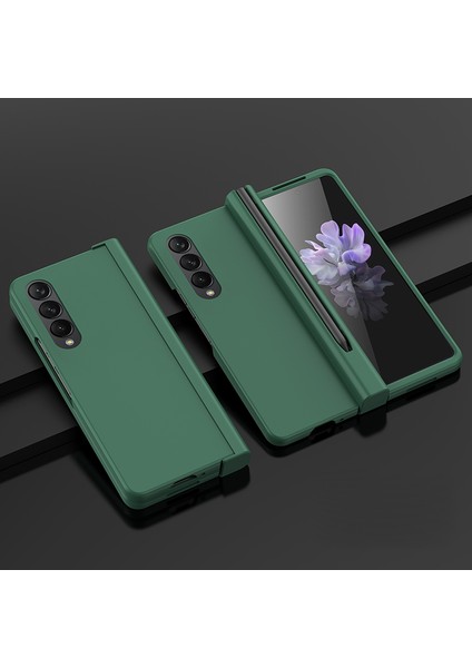 Samsung Galaxy Z Fold 4 Için Telefon Kılıfı - Yeşil (Yurt Dışından)