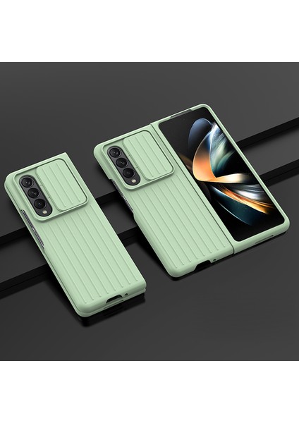 Samsung Galaxy Z Fold 4 Için Telefon Kılıfı - Açık Yeşil (Yurt Dışından)